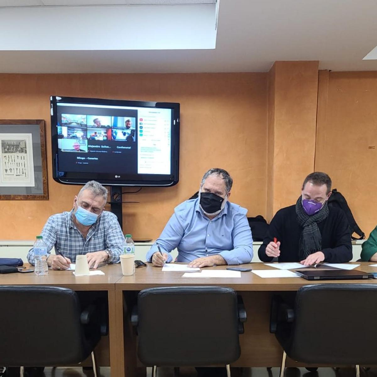 Firma del IV Convenio Colectivo Estatal de la Industria, las Nuevas Tecnologías y los Servicios del Sector del Metal