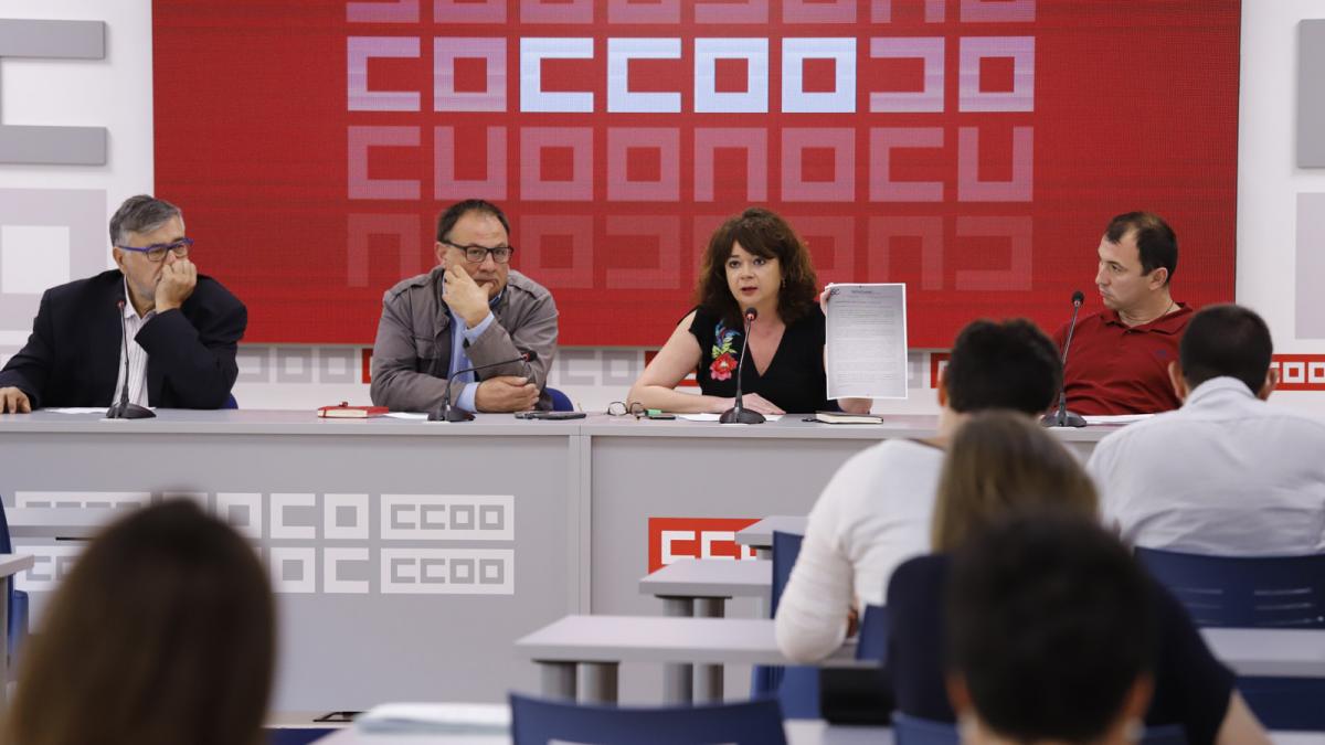 Rueda de prensa para denunciar el fraude masivo de las empresas cárnicas