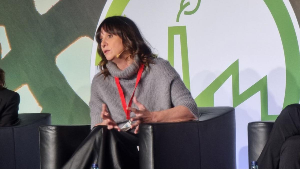 La secretaria general de CCOO de Industria, Garbiñe Espejo Jairo