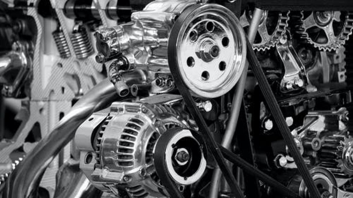 imagen de un motor de un vehículo