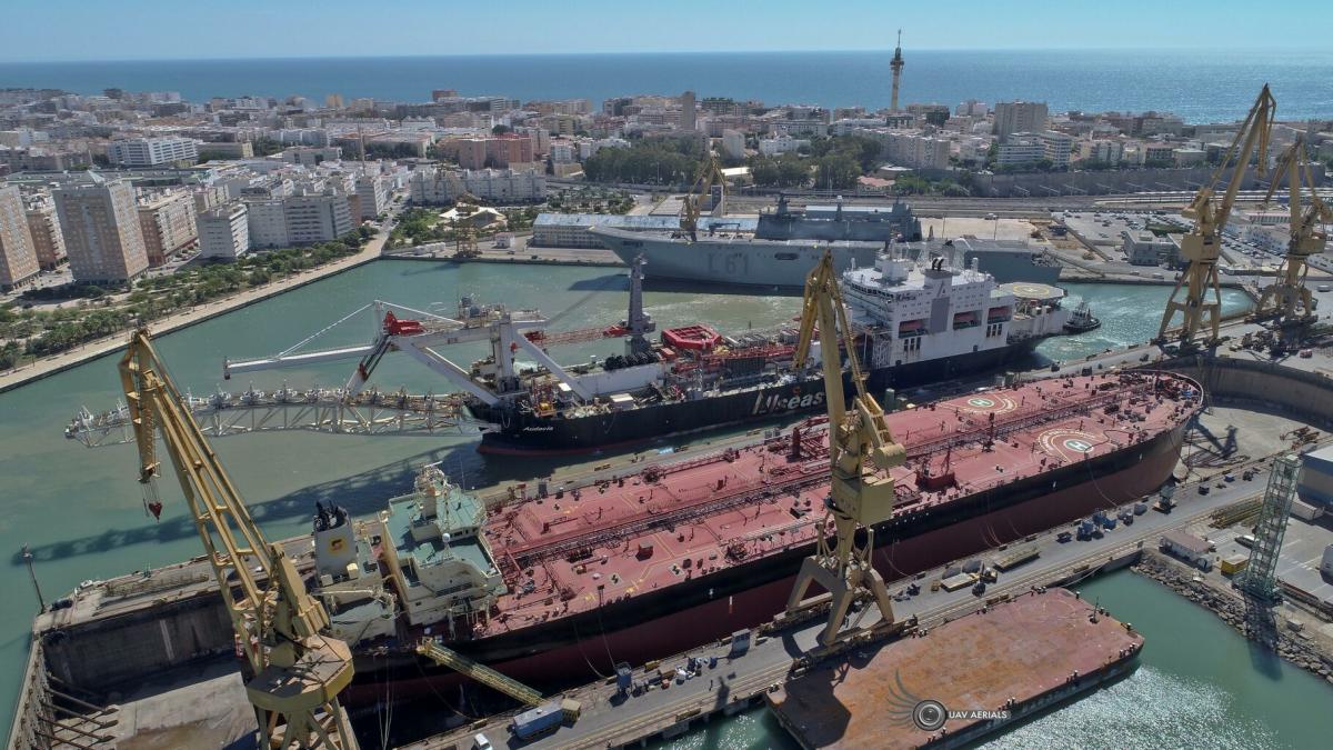 Navantia reparaciones - Cádiz