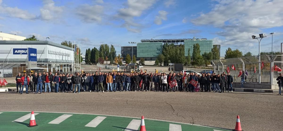 La huelga fue un éxito en Airbus