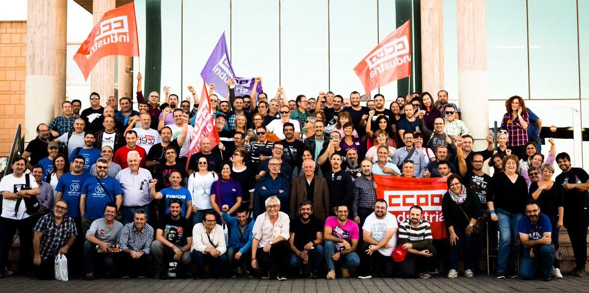 Misión cumplida. Las mujeres y los hombres de CCOO saben que las batallas se ganan luchando