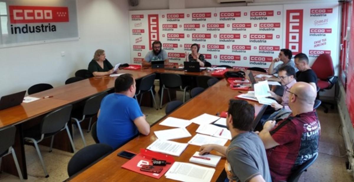 Un momento del curso que se ha impartido en la sede de CCOO en Madrid