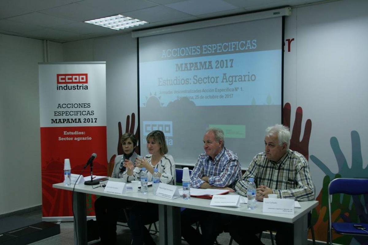 Jornada sector agrario Cataluña