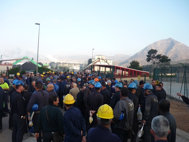 Trabajadores de refinería Cartagena