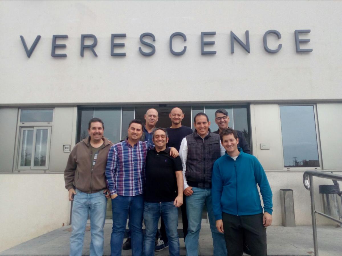 Visita CCOO Industria Castilla y León Empresa Verescence