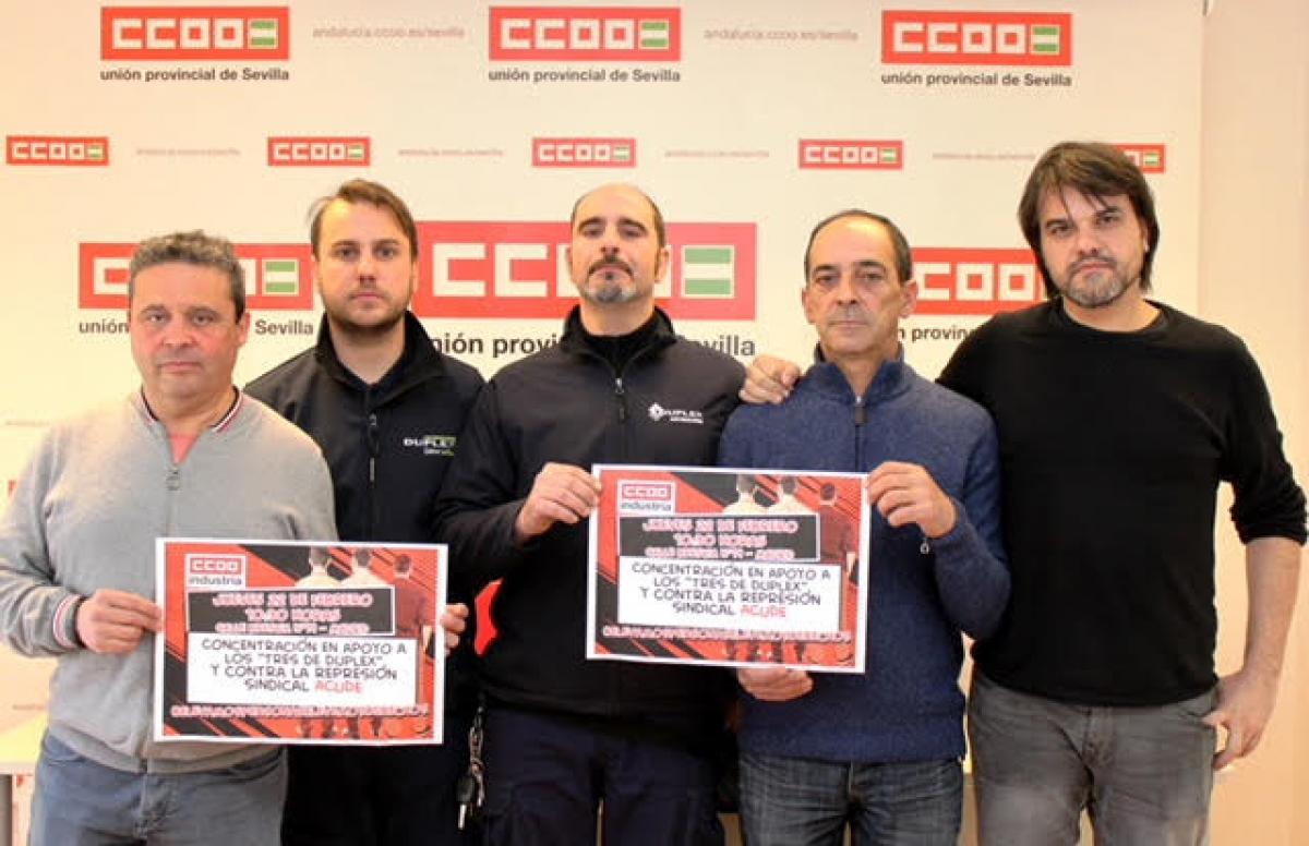 Juan Caravaca y Gerardo Cortijo, acompañados de "Los 3 de Duplex"