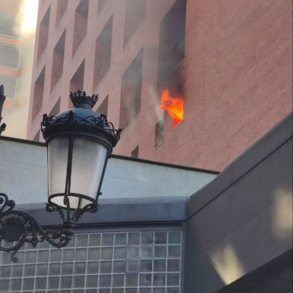 Incendio Consejo Económico y Social