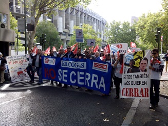 Imagen de la manifestación. 