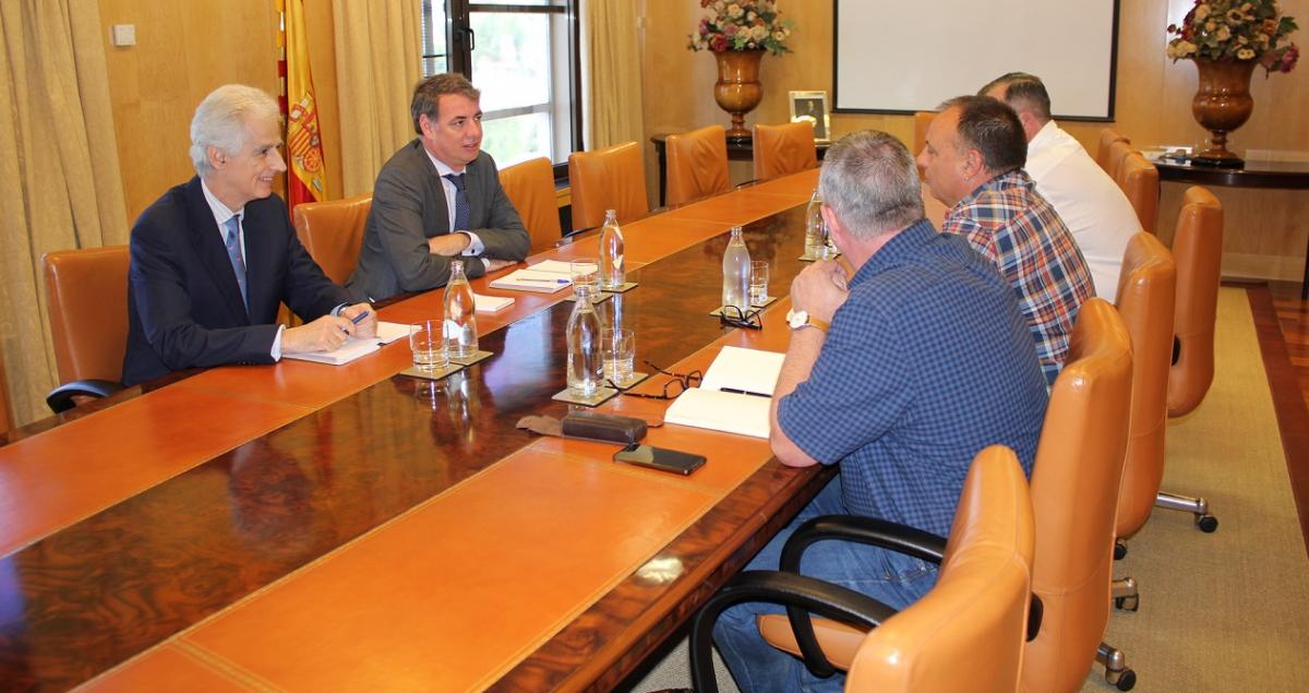Un momento de la reunión entre CCOO de Industria y la SEPI
