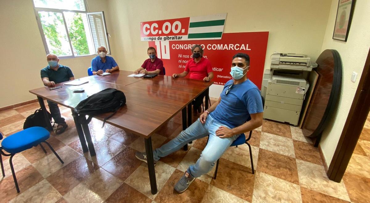 Las gentes de CCOO ya trabajan en la búsqueda de una salida para la térmica