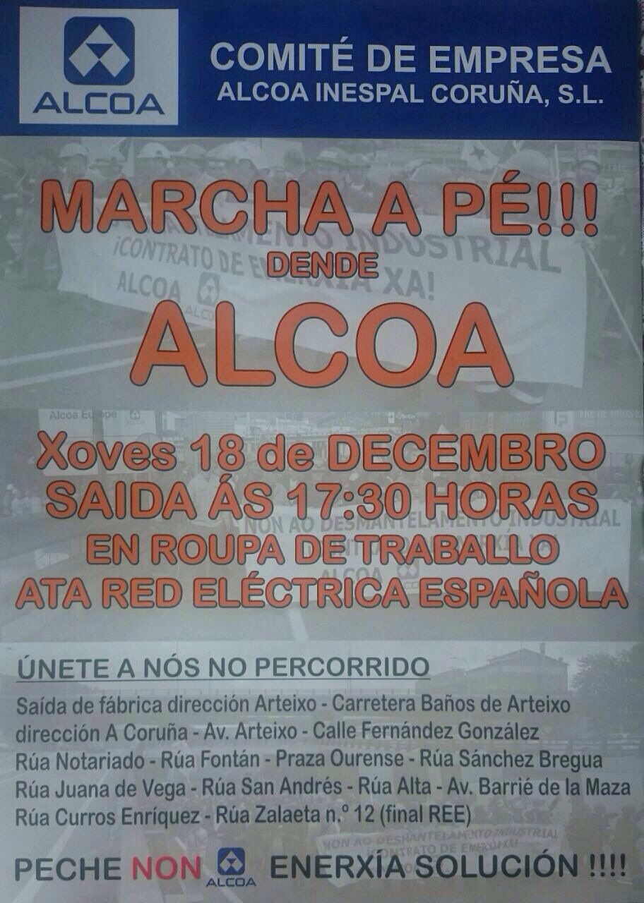 Marcha a pé hoxe mesmo á tarde
