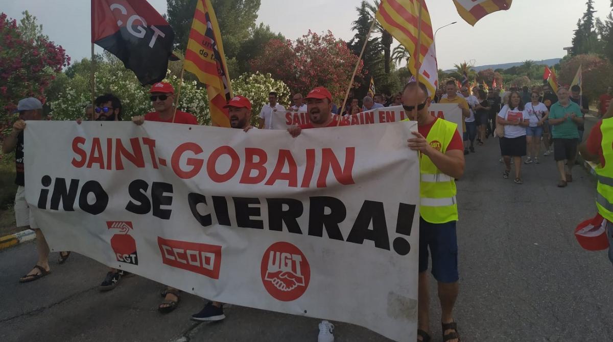 Una de las últimas movilizaciones de Saint-Gobain Arboç