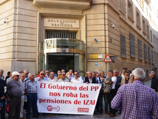 Tercera concentración prejubilados IZAR Cartagena.