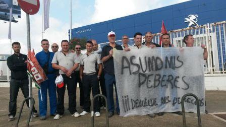 Trabajadores de Hispanomoción
